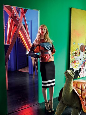 Axente Vanessa Antwerpenben hipnotizál az ősz kulcsdarabjaiban