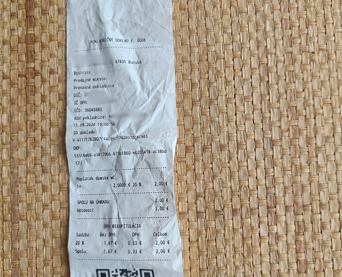 Slovenku dostala tá suma.