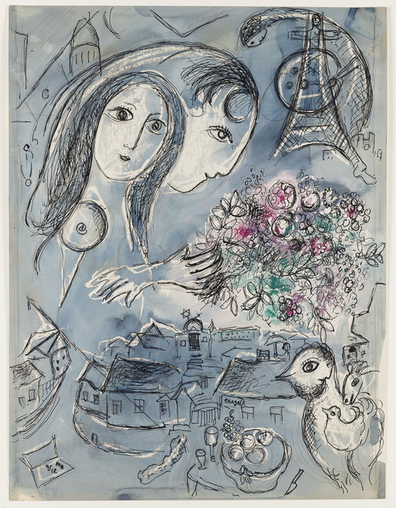 Marc Chagall - "»Moje życie« między Witebskiem a Paryżem" (1954)