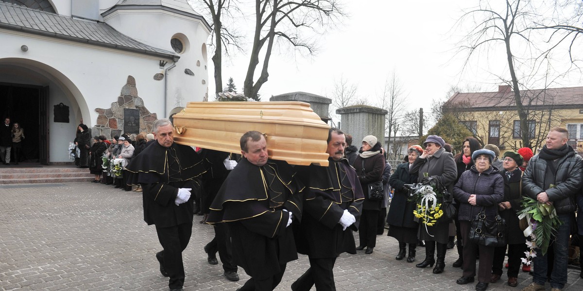 Pogrzeb Katarzyny Chlebowskiej