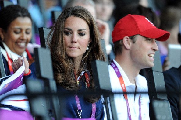 Księżna Catherine na igrzyskach olimpijskich w Londynie / fot. Getty Images