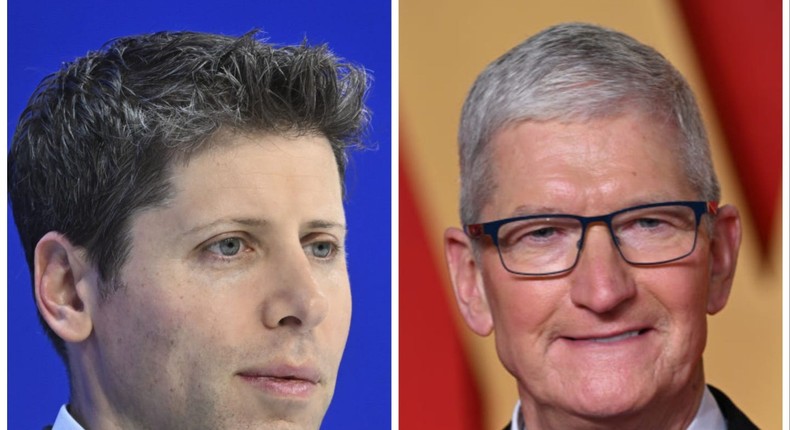 OpenAI CEO Sam Altman has the voice assistant Apple CEO Tim Cook wishes he had.Anadolu / Doug Peters - PA Images / Getty