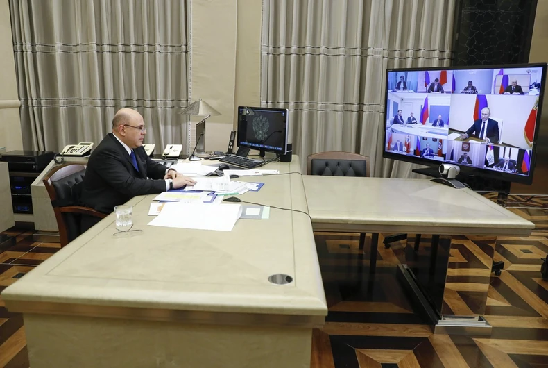 Mihail Mišustin na liniji