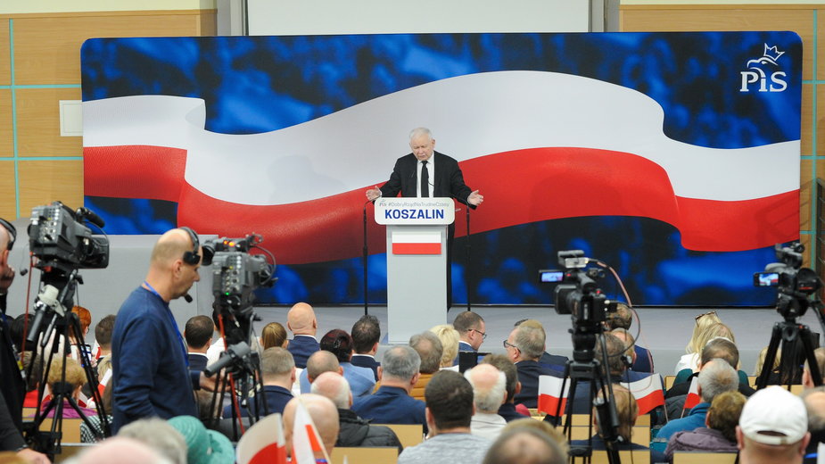 Jarosław Kaczyński w Koszalinie