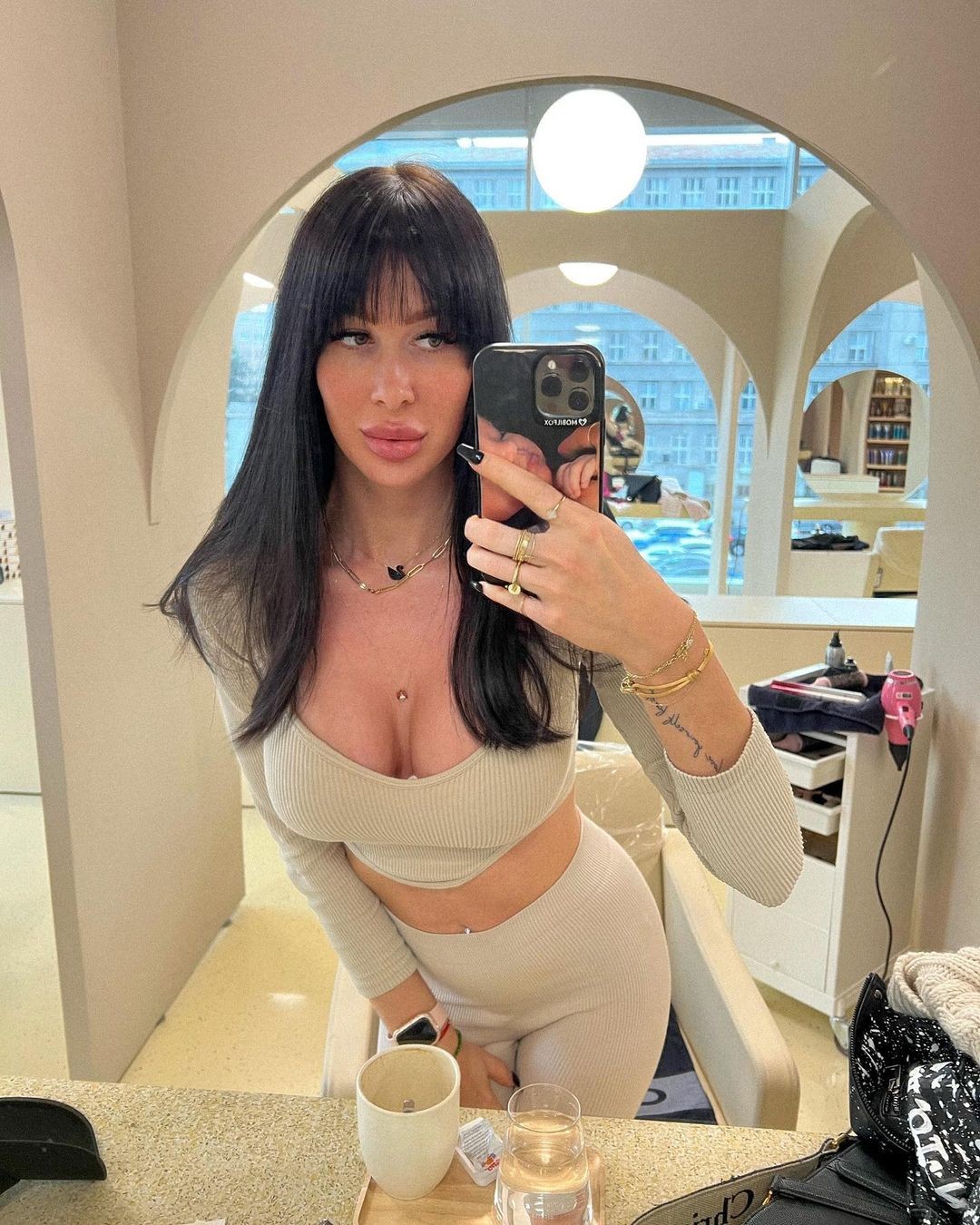 Exfarmárka a influencerka Karin Hegedušová.