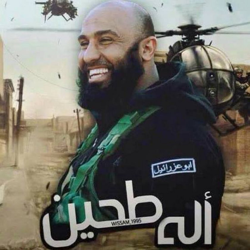 Abu Azrael broni dżihadżystów