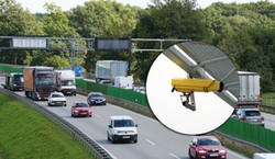 Żółte kamery kontrolują kierowców. Nowe odcinki z pomiarem aż w 43 miejscach
