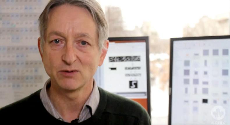 Geoffrey Hinton believes the government needs to establish a universal basic income. YouTube Screenshot