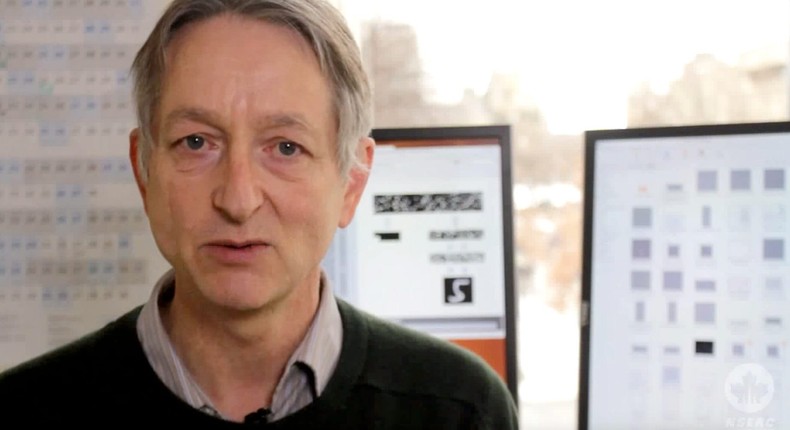 Geoffrey Hinton believes the government needs to establish a universal basic income. YouTube Screenshot