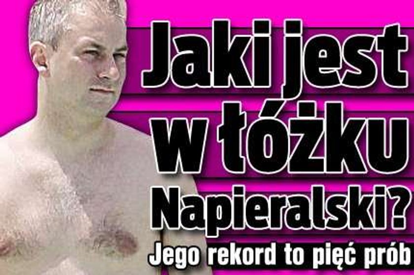 Jaki jest w łóżku Napieralski? Jego rekord to...