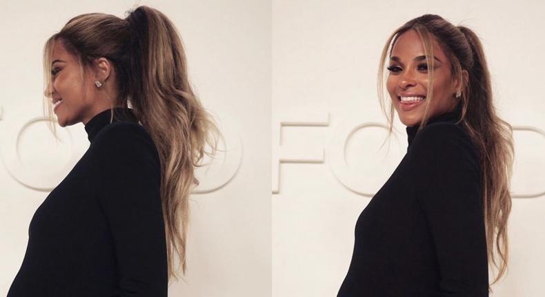 Ciara enceinte révèle le sexe de son bébé n ° 3