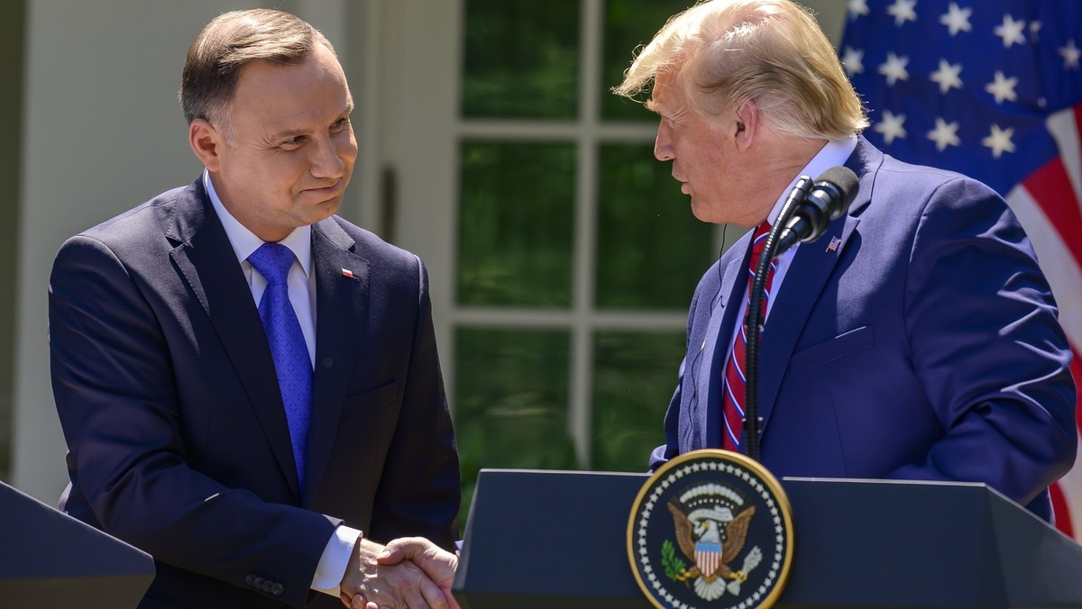 Donald Trump Andrzej Duda