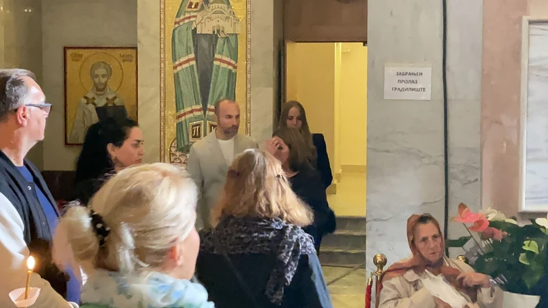 Aca Sofronijević sa partnerkom