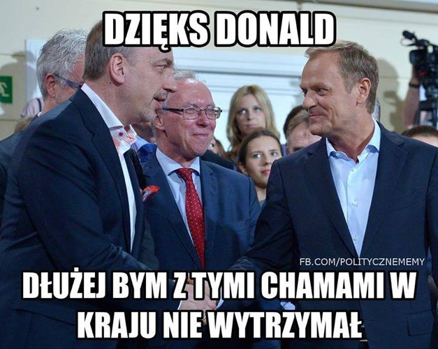 mem / źródło: Facebook/ PolityczneMemy