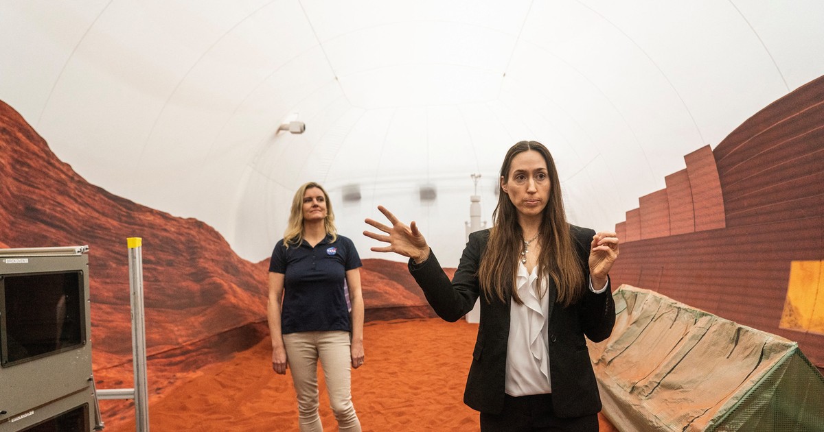 See inside NASA's 3D-printed Mars habitat where 4 volunteers will live ...