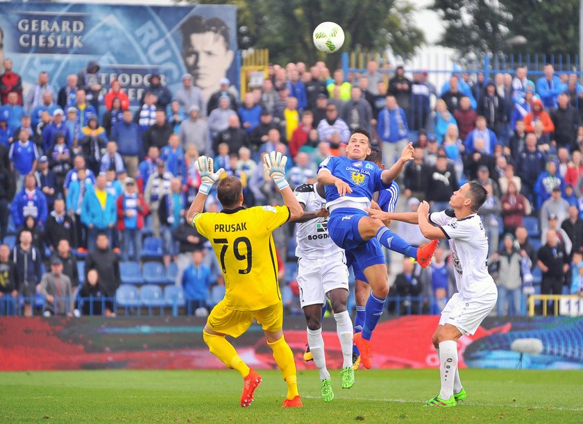 Ekstraklasa TV: Ruch Chorzów wygrał rzutem na taśmę z Górnikiem Łęczna