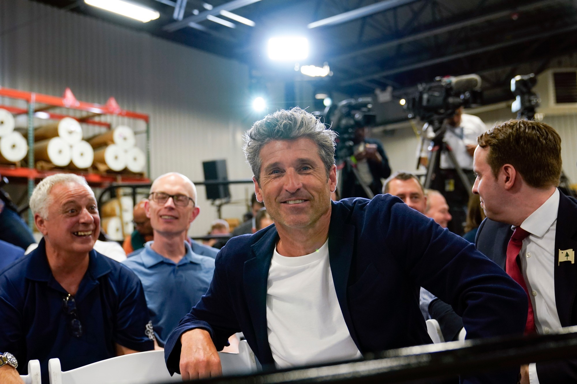 Herec Patrick Dempsey.