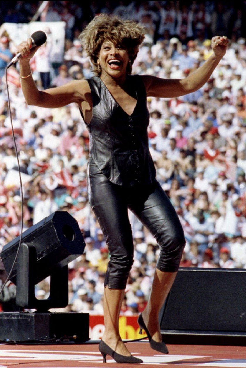 Tina Turner podczas występu w 1993 r.