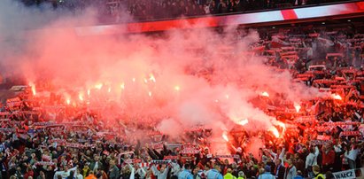 FIFA zajęła się polskimi kibicami. Za race na Wembley