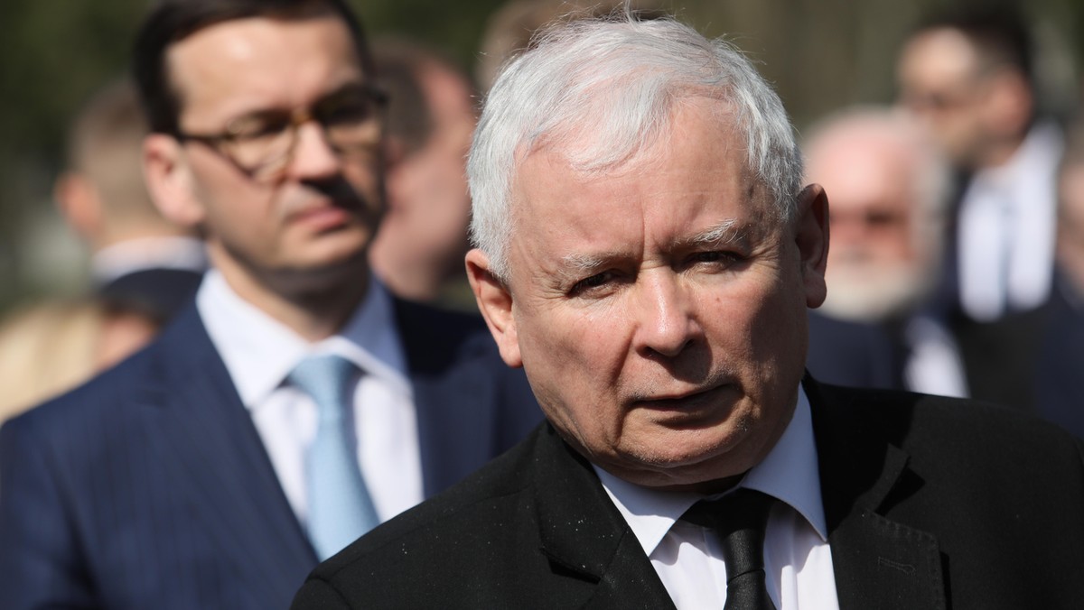 Jarosław Kaczyński Mateusz Morawiecki