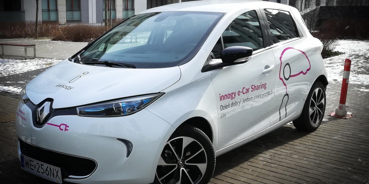 Cisza i niezłe przyspieszenie. Test elektrycznego renault zoe