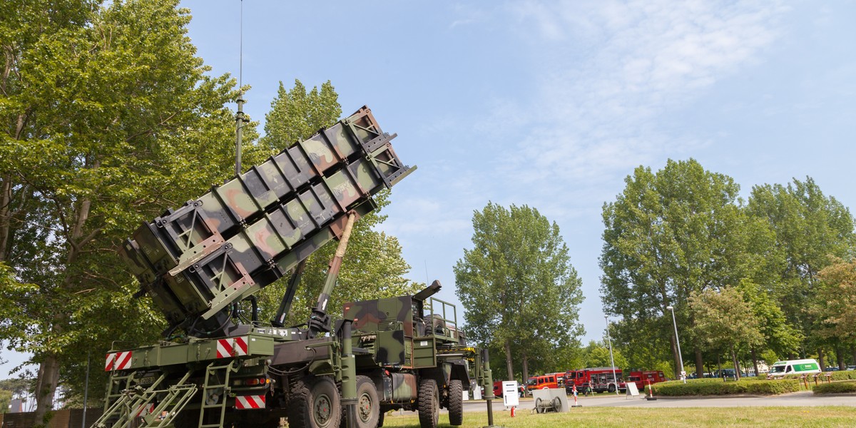 Wyrzutnia patriot należąca do wyposażenia Bundeswehry