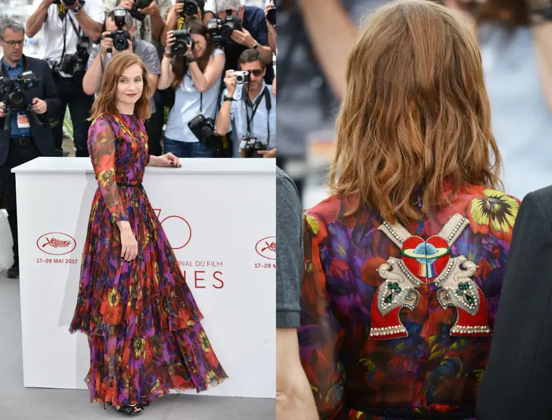 Isabelle Huppert, Cannes 2017