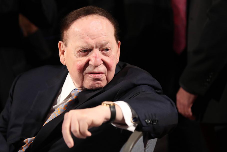 Sheldon Adelson stworzył imperium kasyn Las Vegas Sands