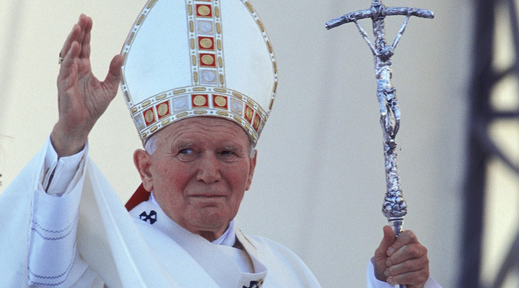 II. János Pál pápa / Fotó: Getty Images