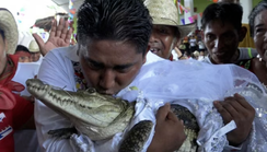 Here's why a man fell in love with a crocodile and married it