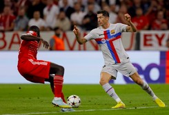 Piłkarze Bayernu zaskoczeni, że Lewandowski nie strzelił im gola