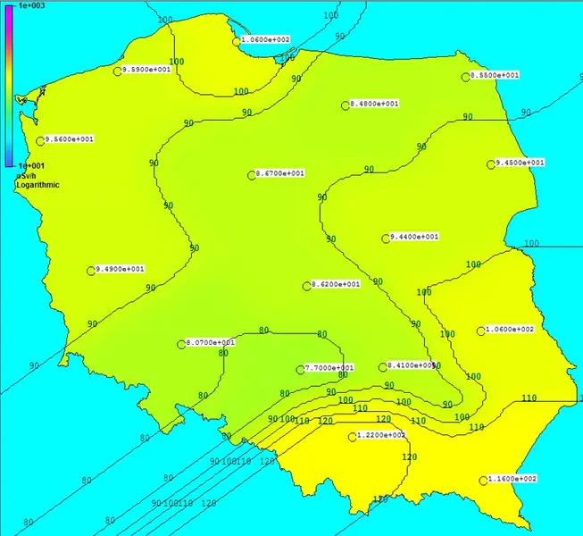 Niewielkie stężenie rutenu-106 nad Polską