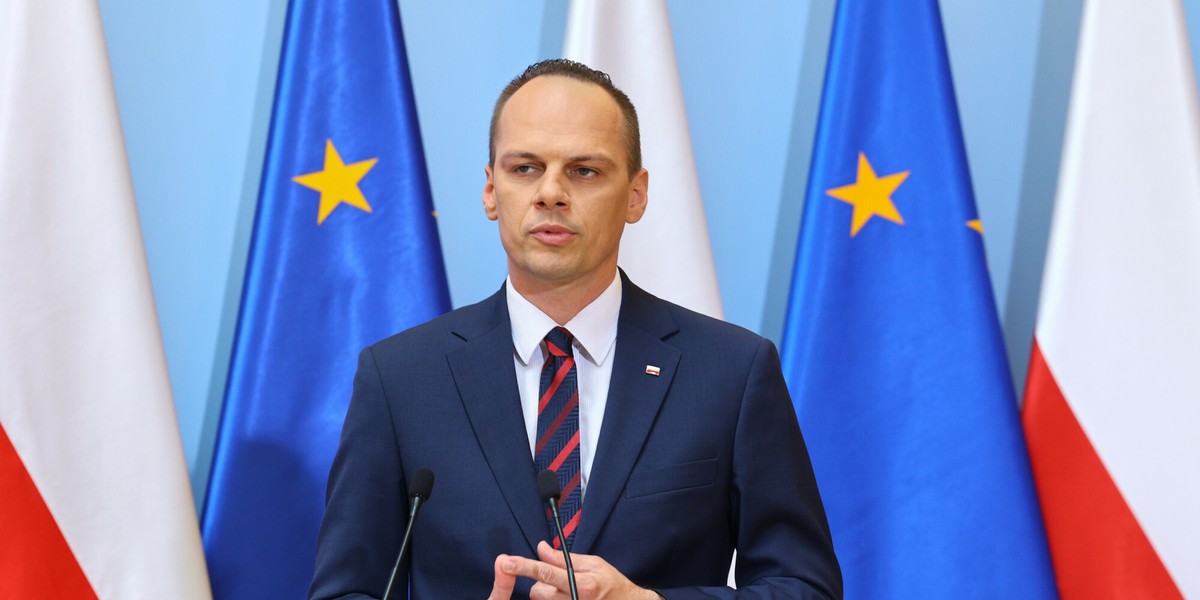 Wiceminister Rafał Weber.