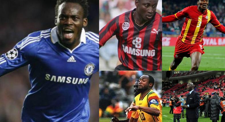  Ghanaian players who have received major FIFA recognition