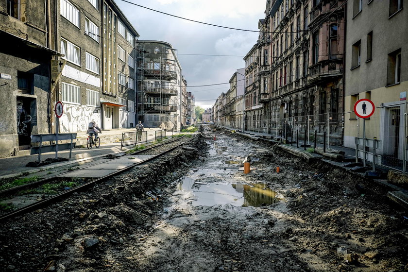 Bytom. Przeciąga się remont ulicy Katowickiej