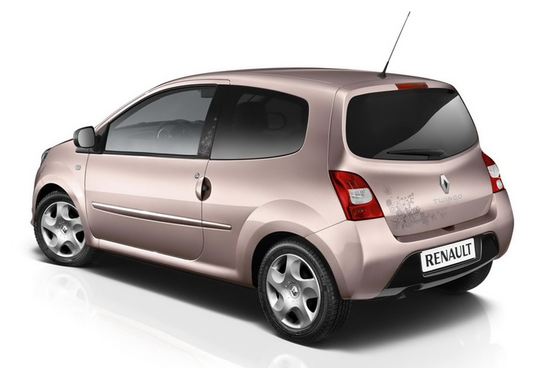 Renault Twingo Miss Sixty ma uchwyt na pomadkę i eyeliner