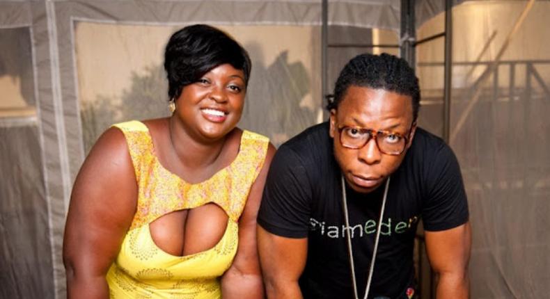 Edem with wife