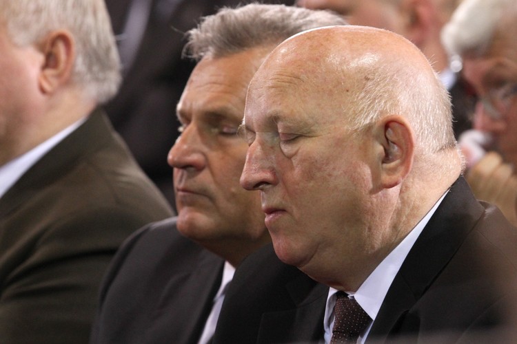 Aleksander Kwaśniewski i Józef Oleksy