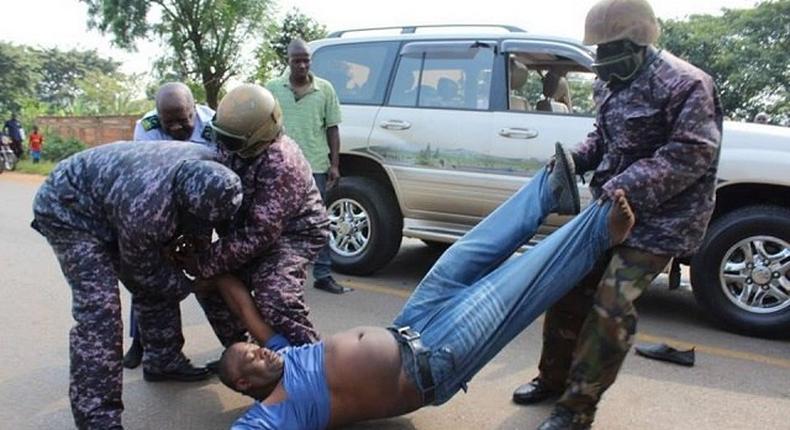 There is impunity in Uganda as a man is arrested for overtaking VP's convoy.