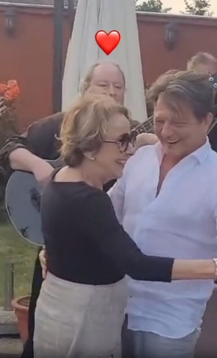 Dragan Bjelogrlić i Svetlana Bojković plešu