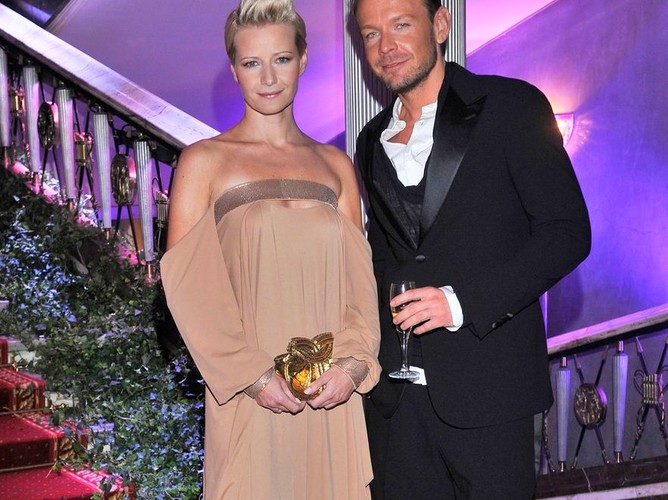 Małgorzata Kożuchowska i David Woliński