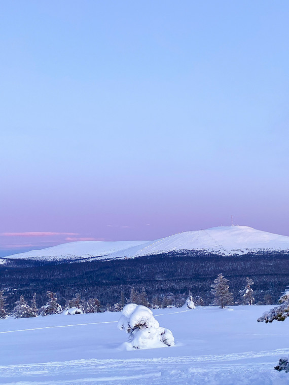 Zakopana w śniegu Finlandia