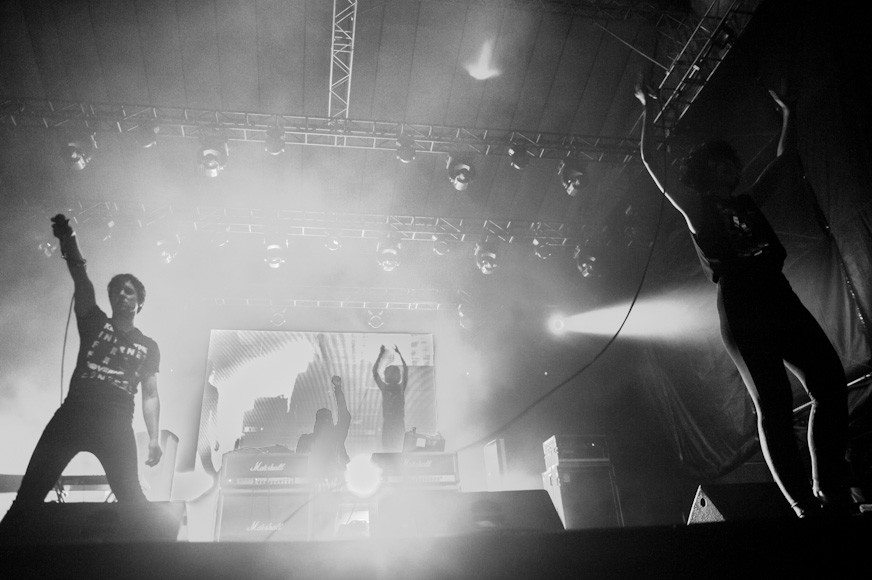 OFF Festival 2012 - Atari Teenage Riot (fot. Monika Stolarska / Onet)