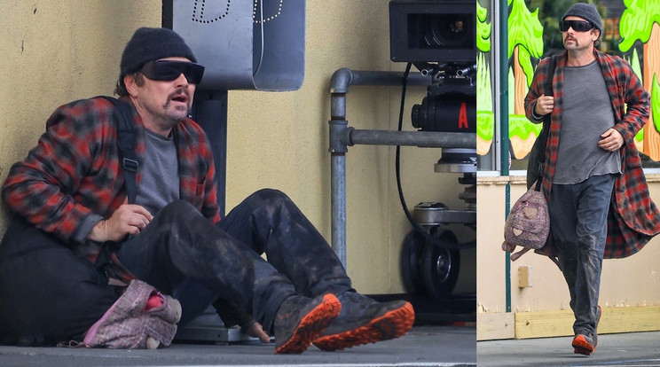 Leonardo DiCaprio mint hajléktalan / Fotó: Profimedia