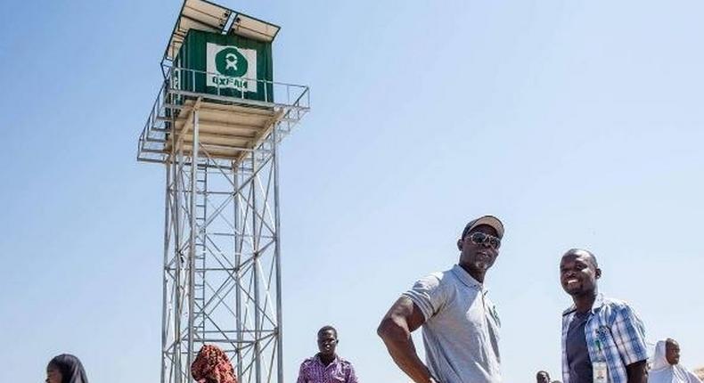 Djimon Hounsou visits IDP camps in Nigeria