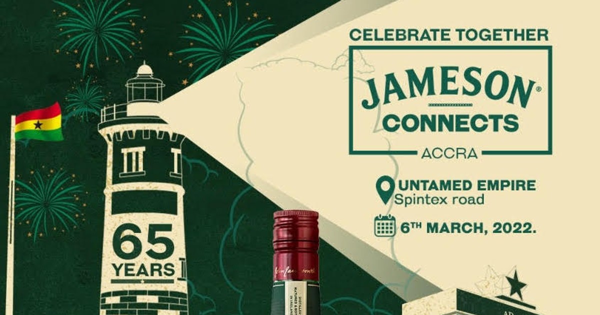 Jameson Connects Accra: Here's how to join in the celebration - Vimarsana News