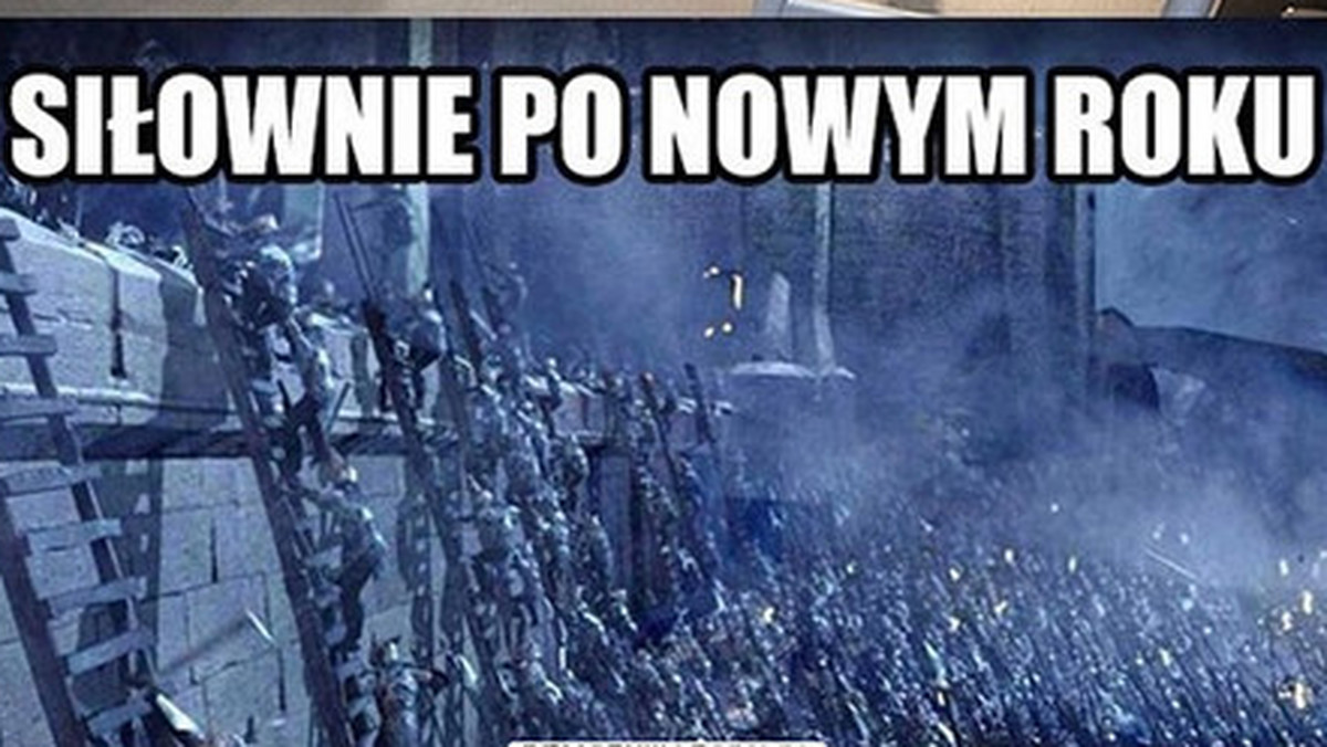 Memy o postanowieniach noworocznych