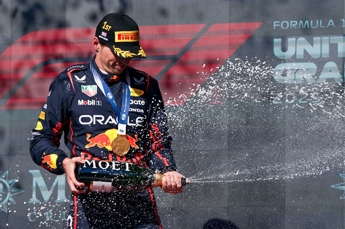 Verstappen najszybszy w Austin. Mistrz Formuły 1 goni Piastriego