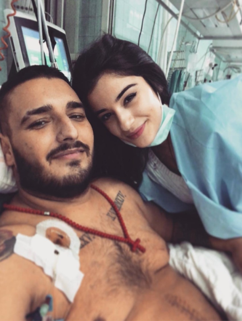 Darko Lazić i devojka Marina Gagić