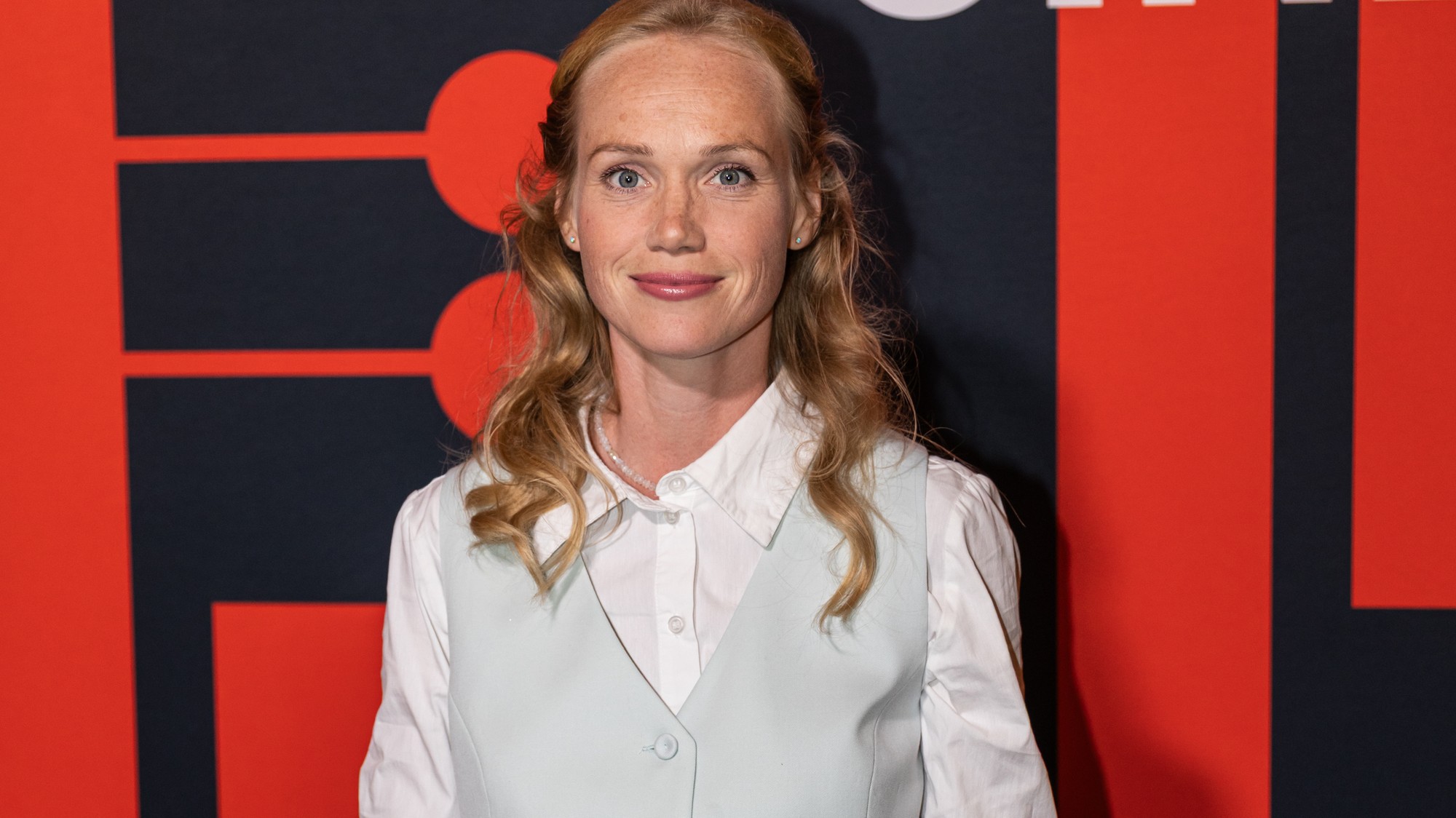 Herečka Dominika Morávková na otvorení Filmového festivalu Cinematik a slovenskej premiére filmu Otec. 10. 9. 2025, Piešťany